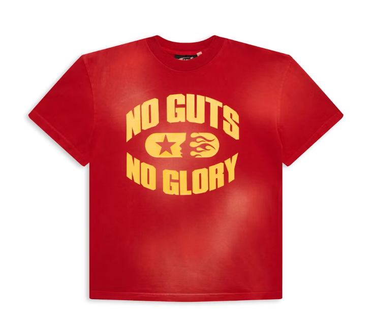 No Guts No Glory T-shirt Red