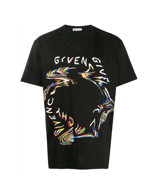 Givenchy Mirage Logo T-Shirt Black