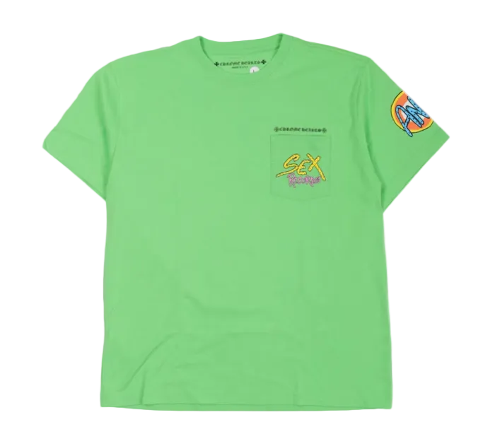 Chrome Hearts Matty Boy Sex Records T-shirt Citrus