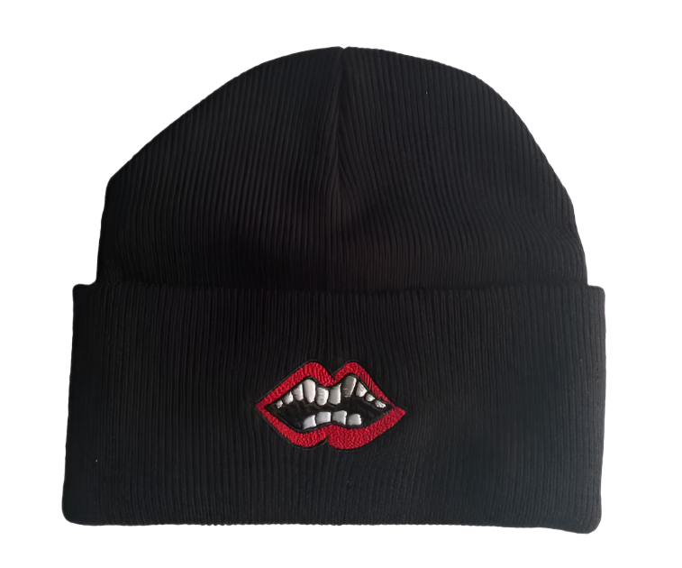 Chrome Hearts Matty Boy Chomper Beanie Black