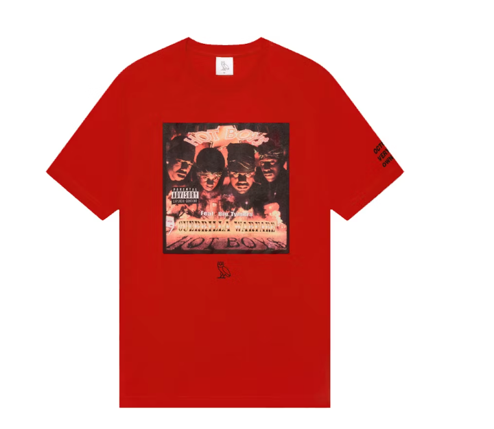 OVO x Hot Boys T-shirt Red