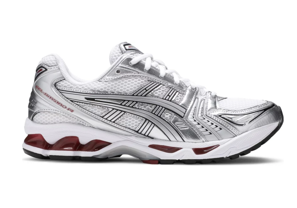 Gel Kayano 14 'Pure Silver Red'