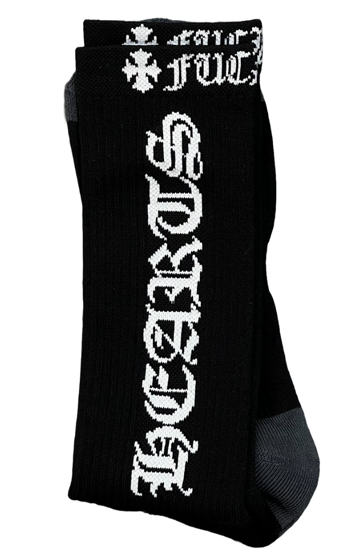 CH Socks Black/White