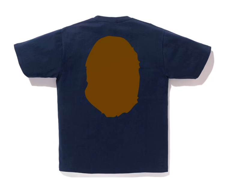 BAPE Ape Head Tee Navy