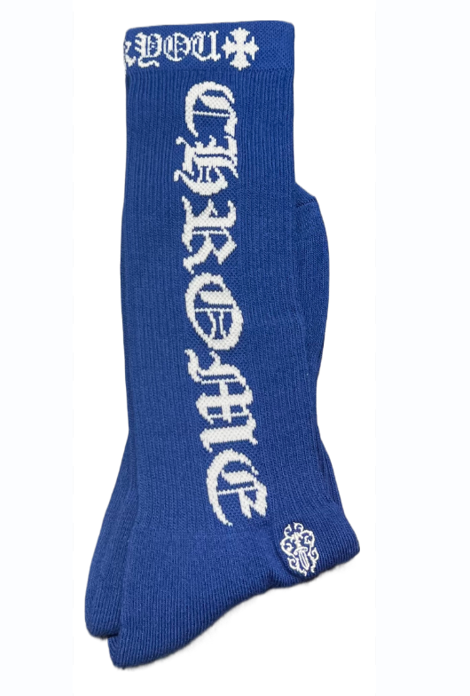 CH Logo Blue Sock