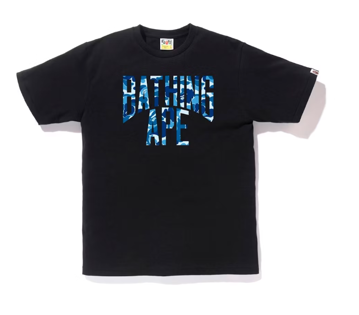 BAPE ABC NYC Logo Tee Black/Blue