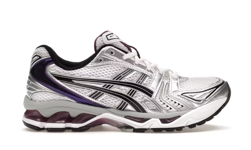 ASICS Gel-Kayano 14 White Dark Grape (W)