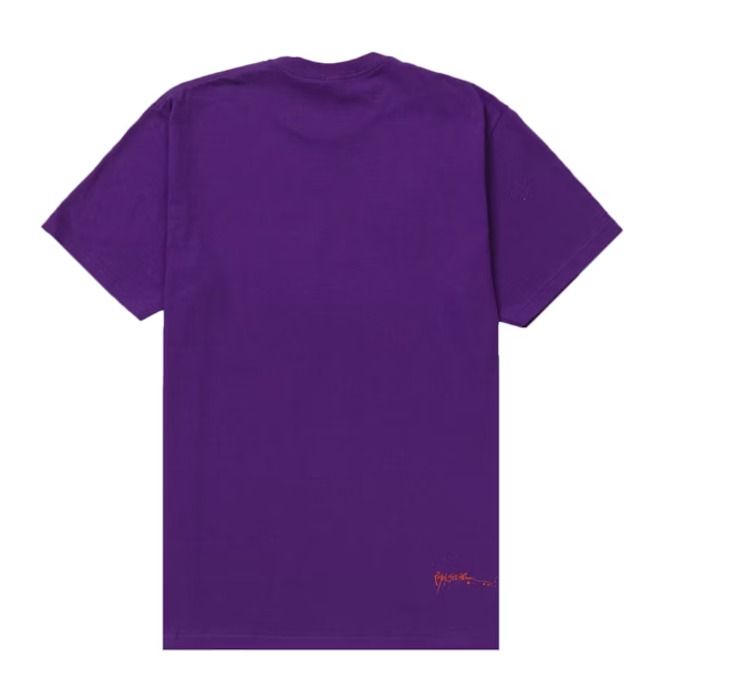 Supreme Ralph Steadman Box Logo Tee Purple