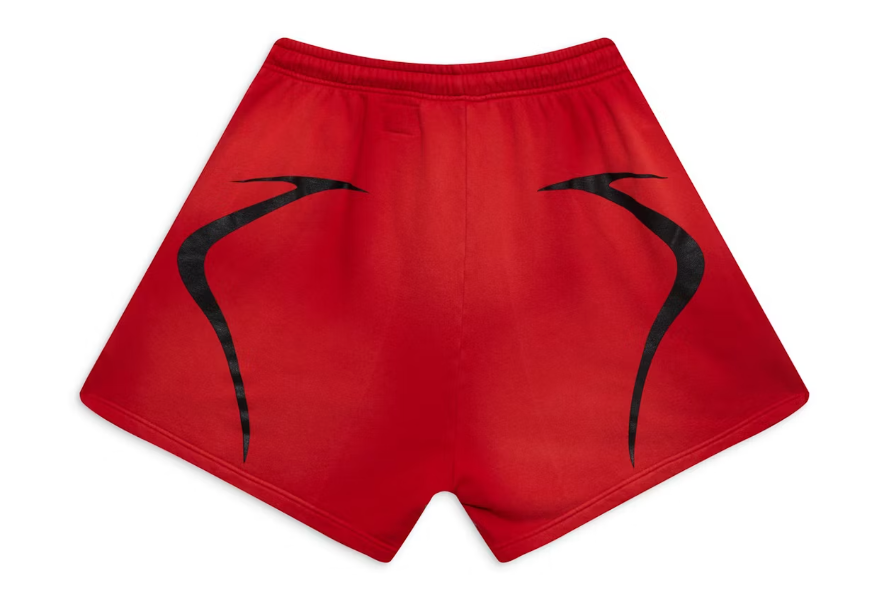 Hellstar Warm Up Shorts Red