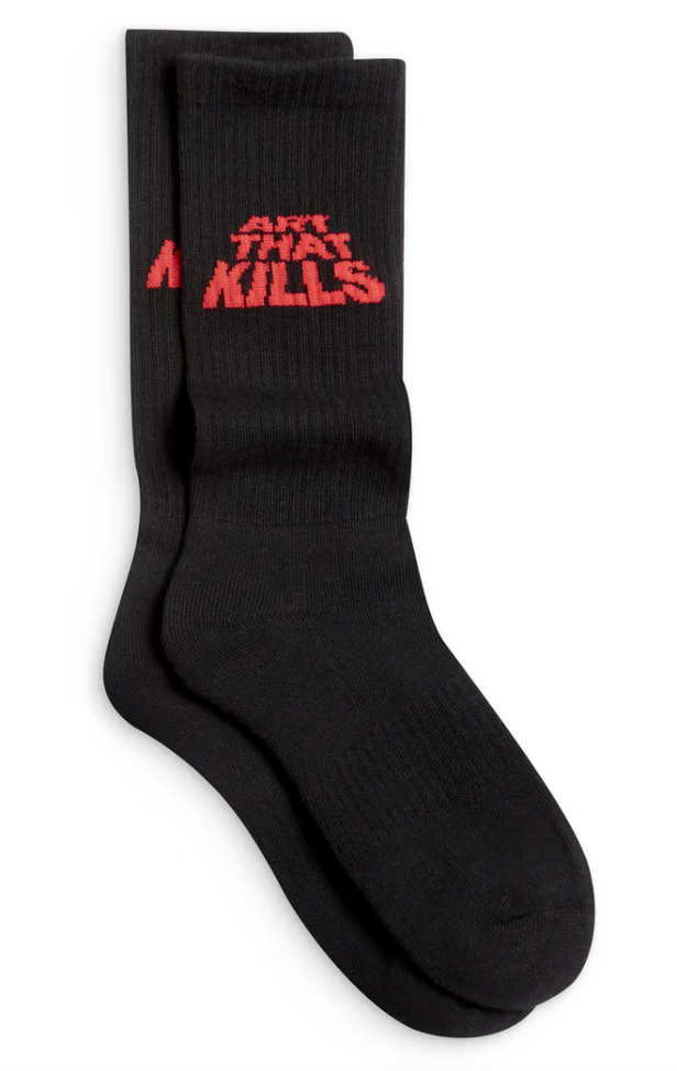 ATK Stacked Socks Black