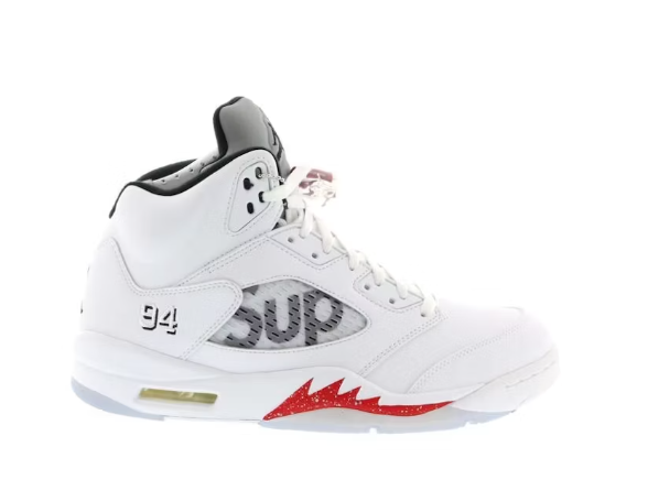 Jordan 5 Retro Supreme White