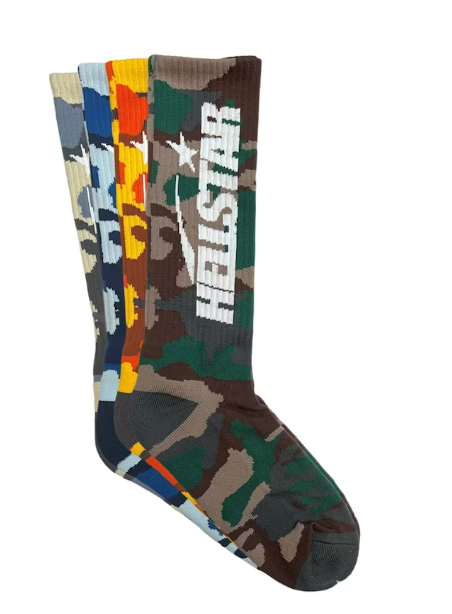 Hellstar Logo Socks Camo