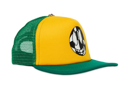 Matty Boy Sex Records Smiley Trucker Hat 'Yellow'