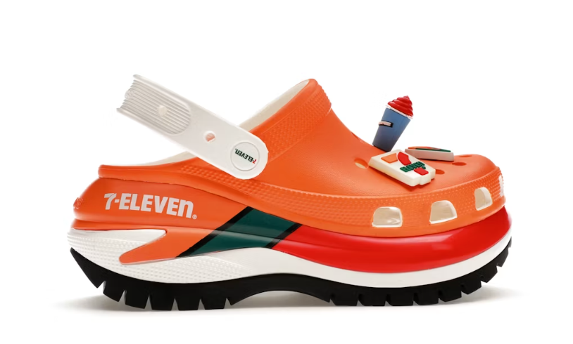 Crocs Mega Crush Clog 7-Eleven Orange