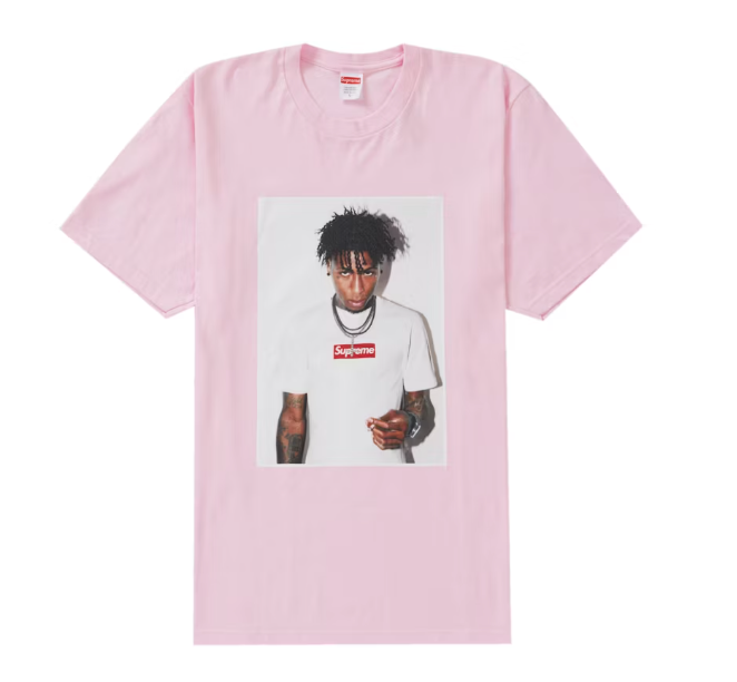 NBA Youngboy Tee Light Pink