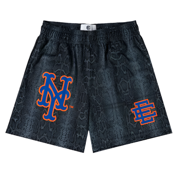 EE Subway Shorts Black Snakeskin