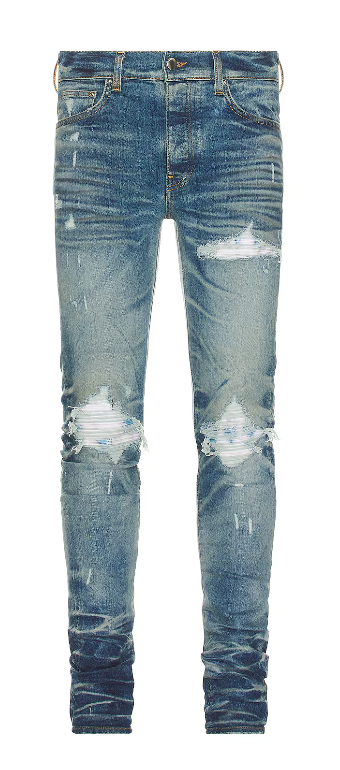 Bleached Ma Paisley Mx1 Skinny Jean