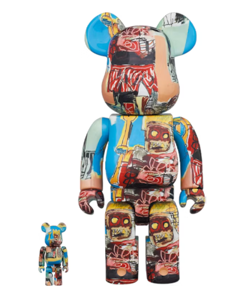 Bearbrick JEAN-MICHEL BASQUIAT #6 100% & 400% Set