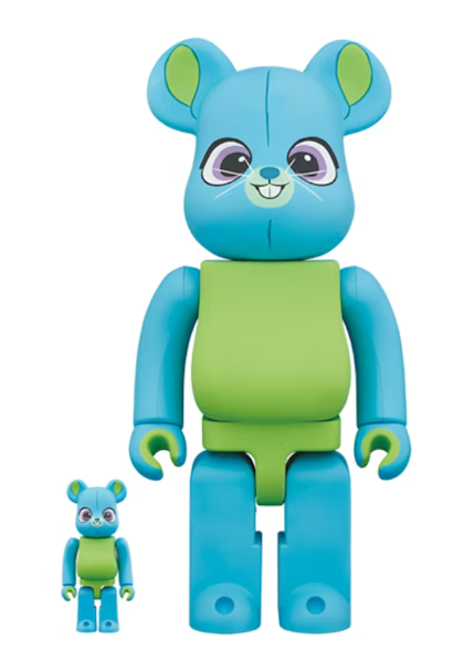 Bearbrick x Disney Pixar Toy Story 4 Bunny 100% & 400% Set