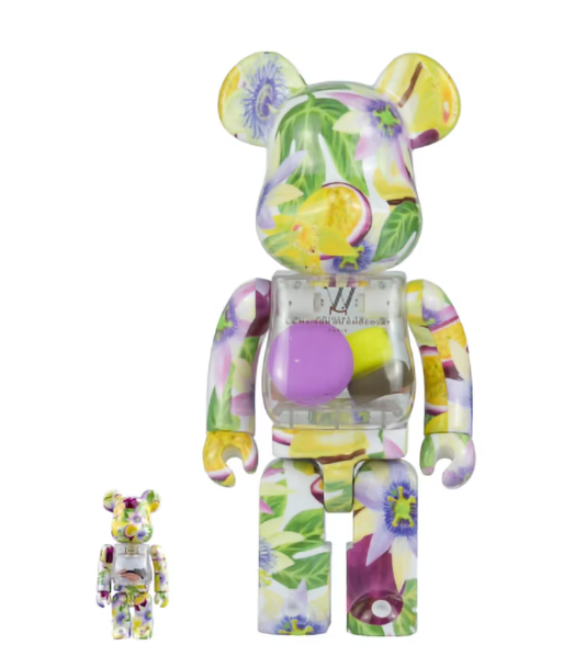 Bearbrick x La Maison du Chocolate 100% & 400% Set Passion Fruits