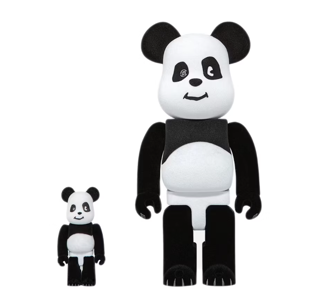 Bearbrick x CLOT Panda 100% & 400%