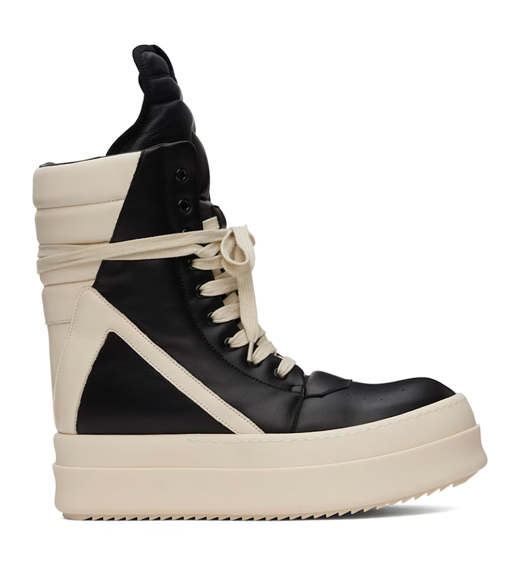 B/W Porterville Mega Geobasket Sneakers