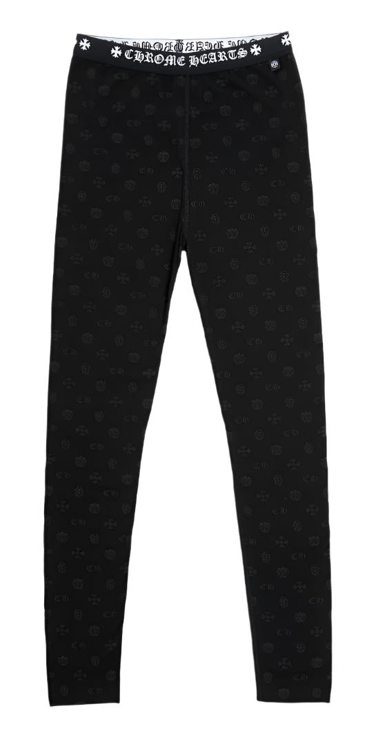 Jacquard Emblem Lady Leggings