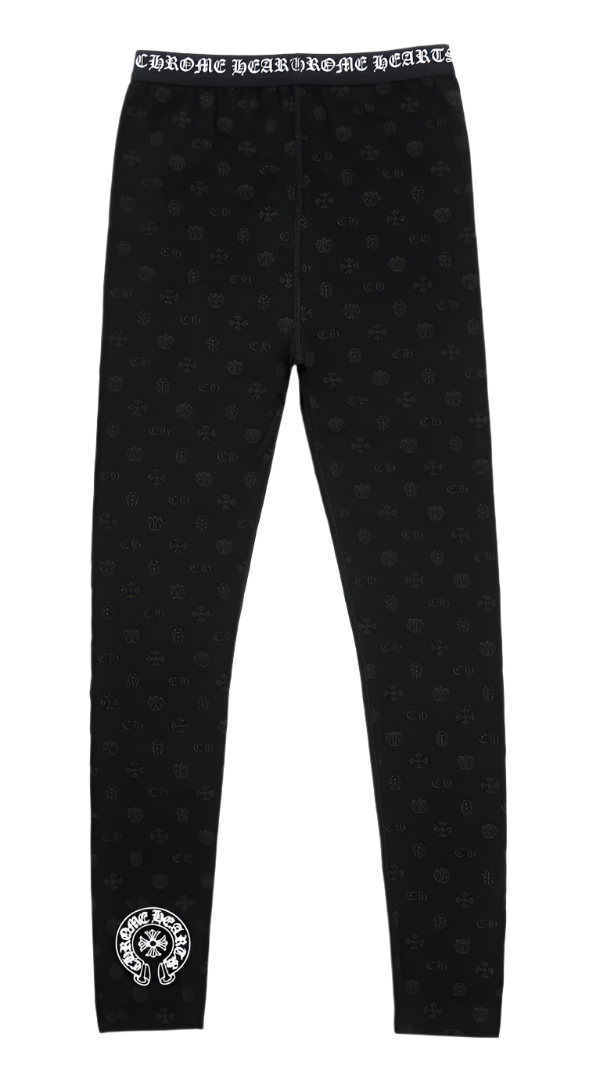 Jacquard Emblem Lady Leggings