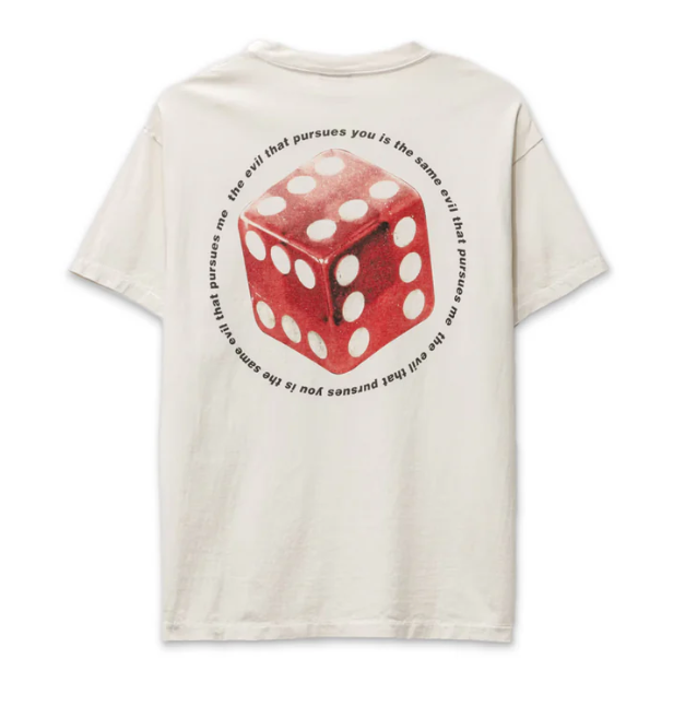 Saint Michael Dice Tee "White"