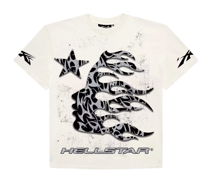 Hellstar Glitter P2P T-shirt Black