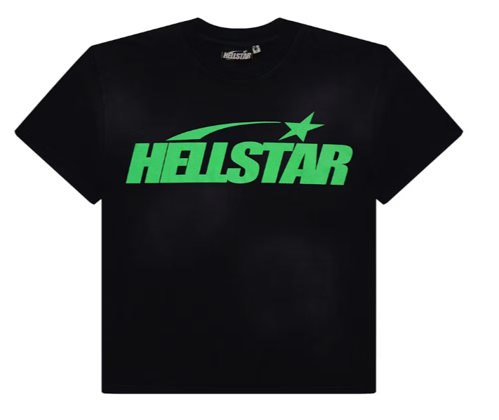 Hellstar Classic T-shirt (Regular Print) Black/Green