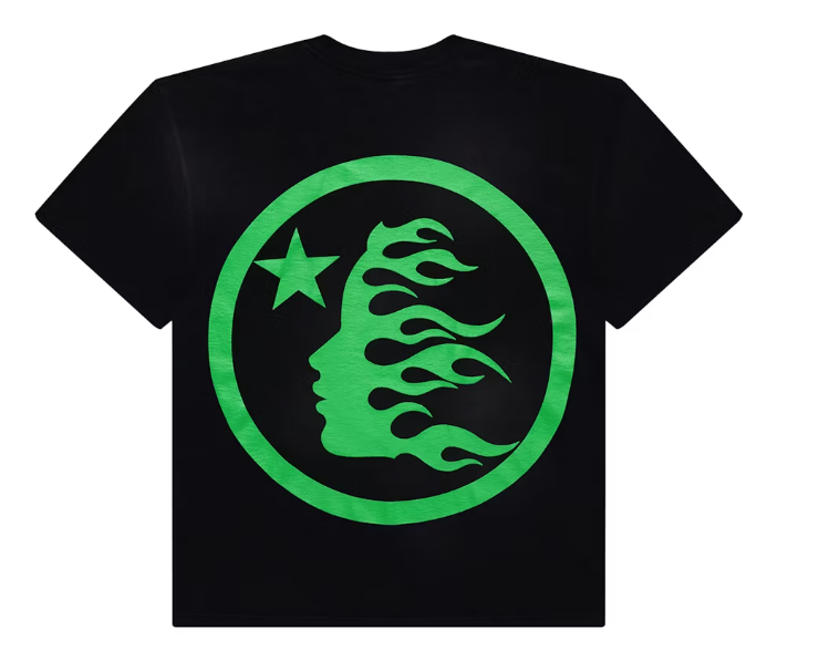 Hellstar Classic T-shirt (Regular Print) Black/Green