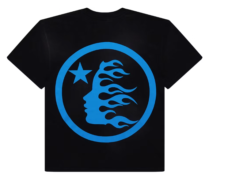 Classic T-shirt (Gel Print) Black/Blue