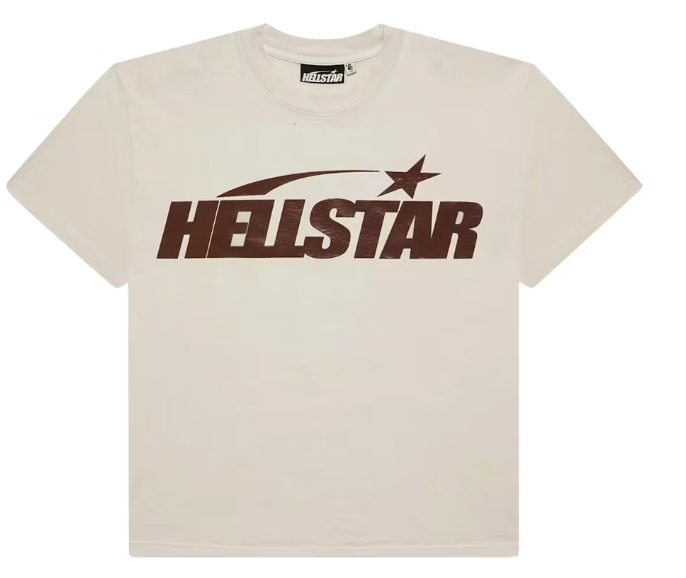 Classic T-shirt White/Brown