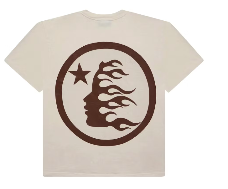 Classic T-shirt White/Brown