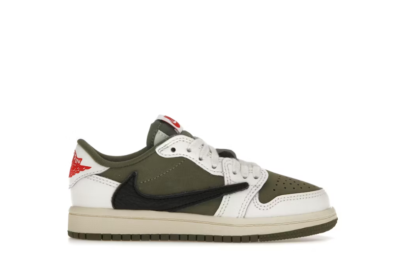 Jordan 1 Retro Low OG SP Travis Scott Medium Olive (PS)