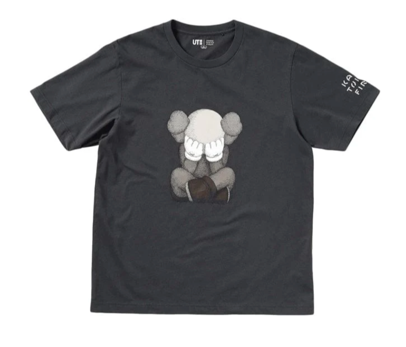 KAWS x Uniqlo Tokyo First Tee Kids Tee Dark Grey