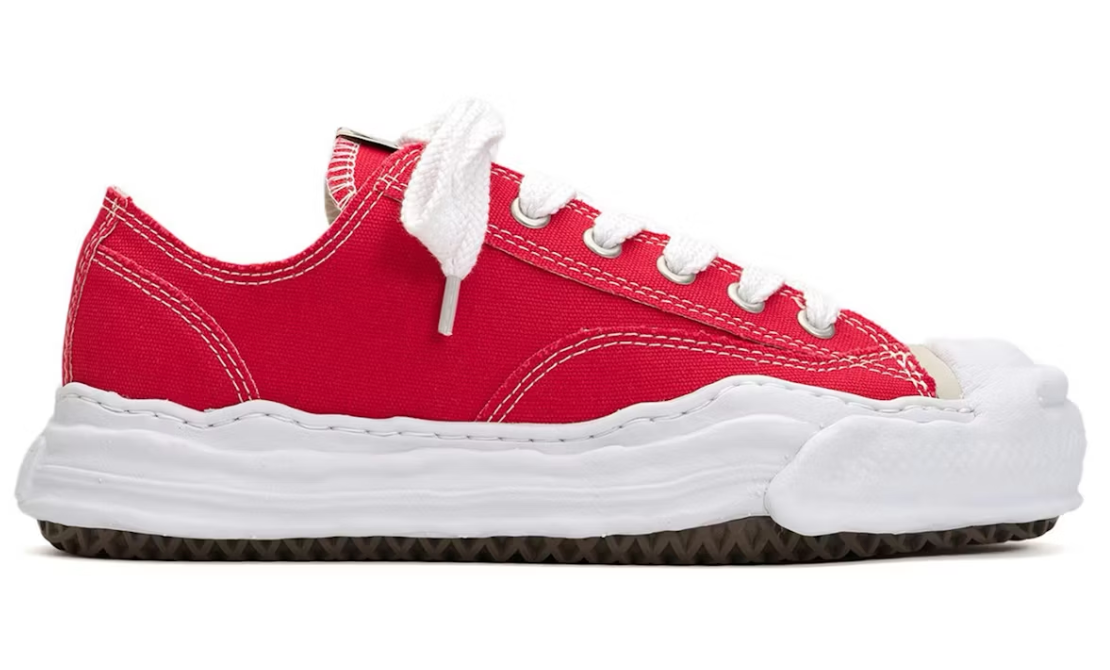 Hank OG Sole Canvas Low Red