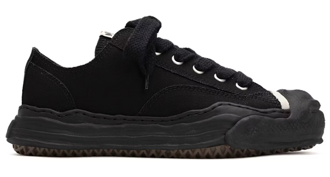 Hank OG Sole Canvas Low Double Black