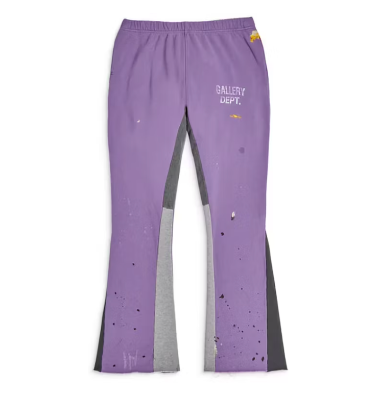 Flare Pants Purple