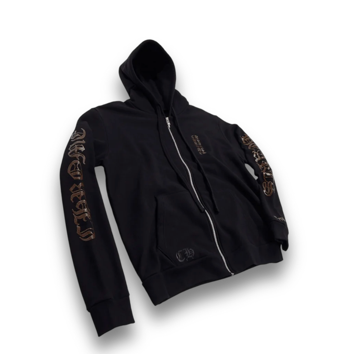 1988 Brown Zip Up Hoodie