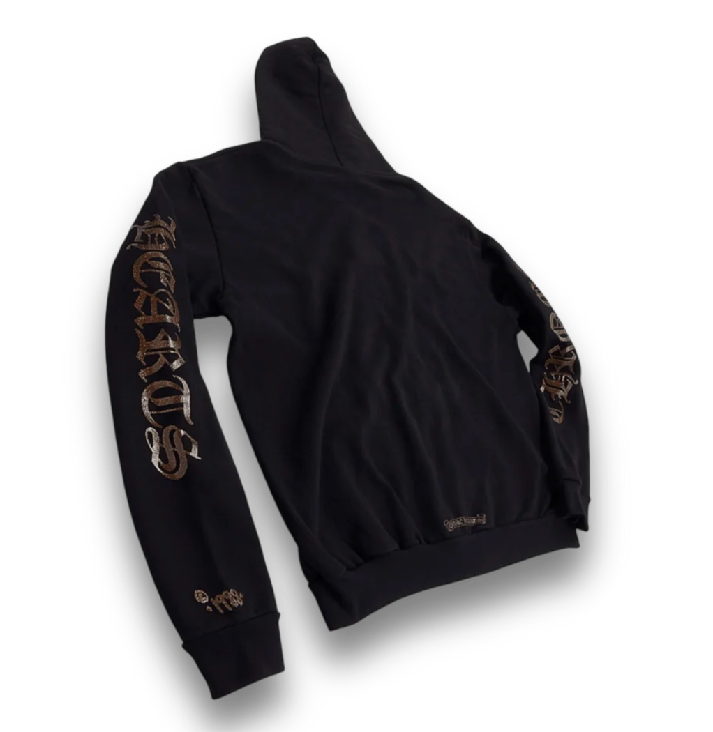 1988 Brown Zip Up Hoodie