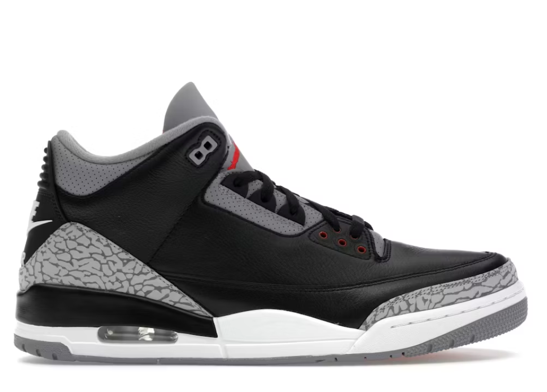 Jordan 3 Retro OG Black Cement (2024)