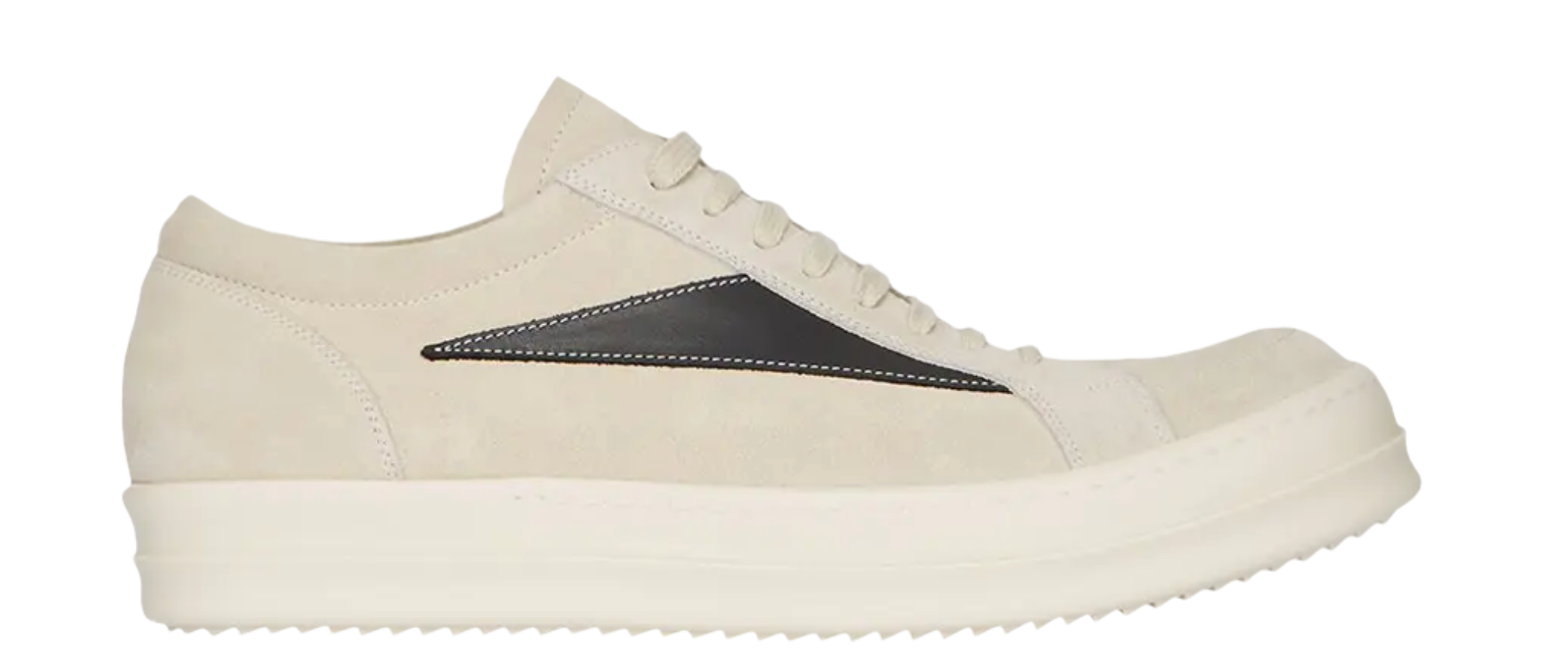 Rick Owens Luxor Vintage Low 'Milk Black'