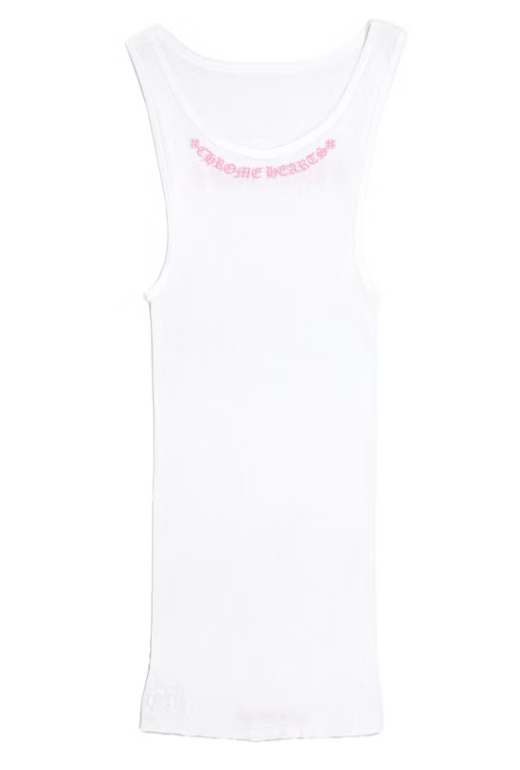 Love You Rib Tank White