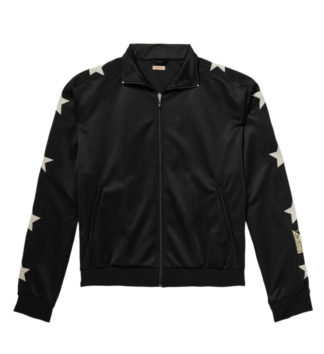 Printed Tech-Jersey Track Jacket