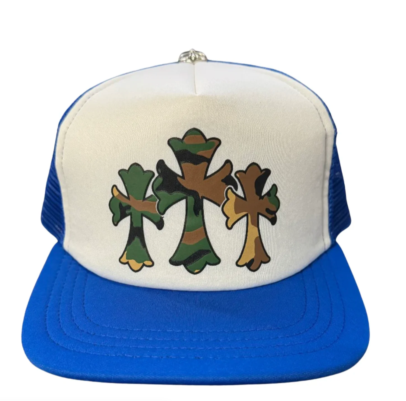 Chrome Hearts 'Camo Triple Cross' Blue