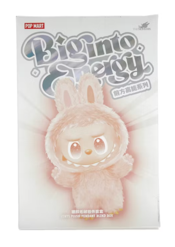 Pop Mart Labubu The Monsters Big into Energy Series Vinyl Plush Pendant Single Blind Box