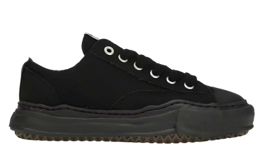 Peterson OG Sole Canvas Low Black Black