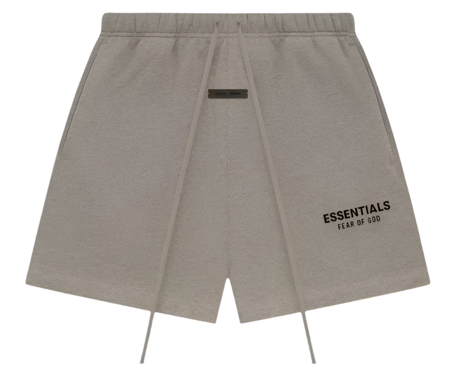 Essentials Heather Gray SS25 Sweatshorts